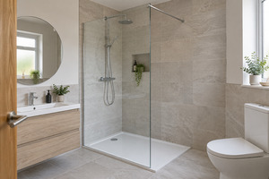 Compare six walk-in shower screens in 800mm and 900mm widths, including flipper panels, reversible fittings and easy-clean glass.
