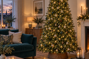 Best Pre-Lit Artificial Christmas Trees UK: Six Practical Picks